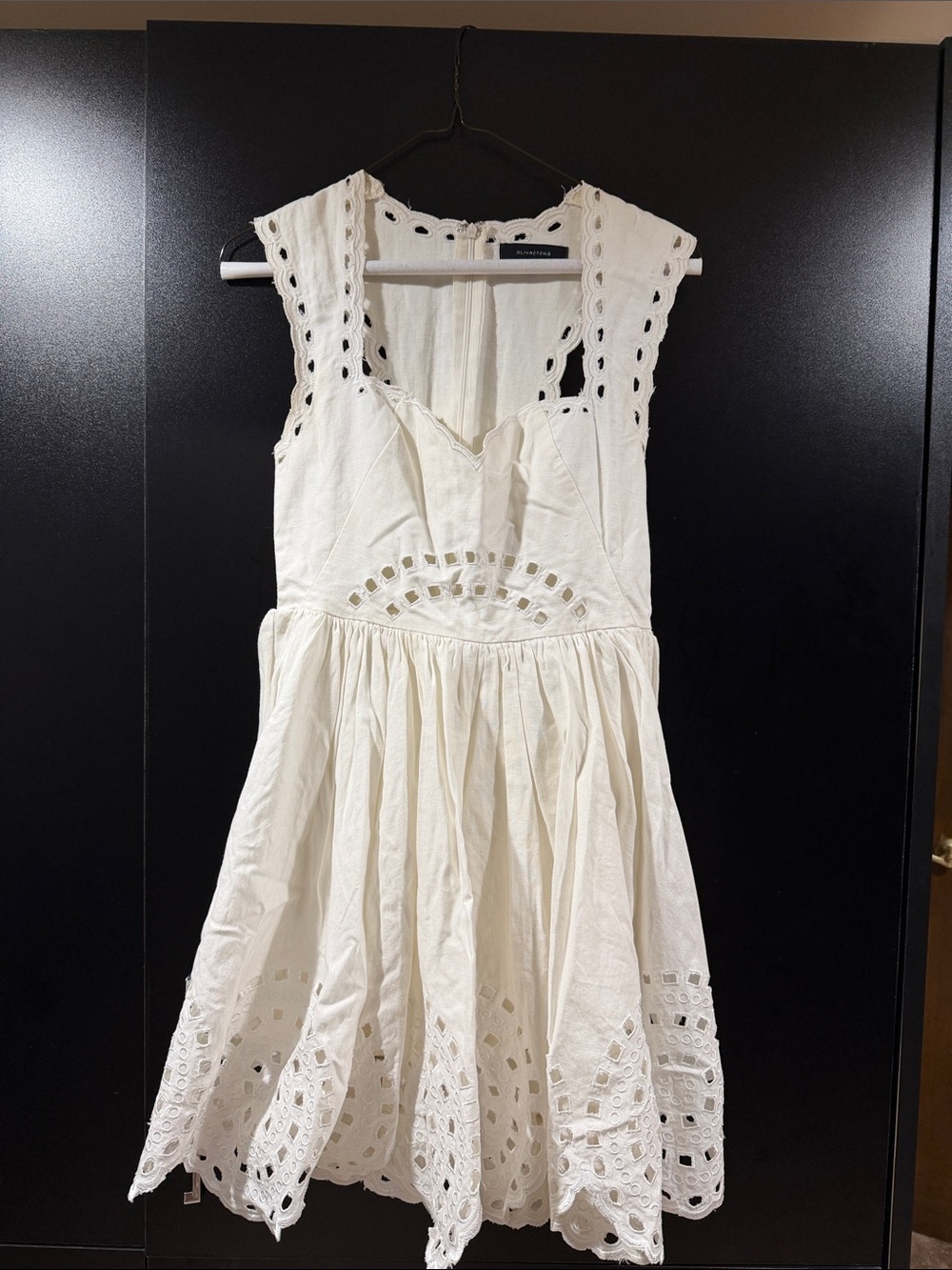 Olivaceous Sleeveless Mini Dress